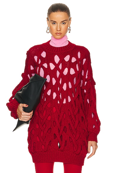 Isabel Marant Ella Sweater in Red