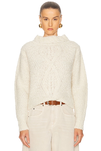 Isabel Marant Romane Sweater in Ecru