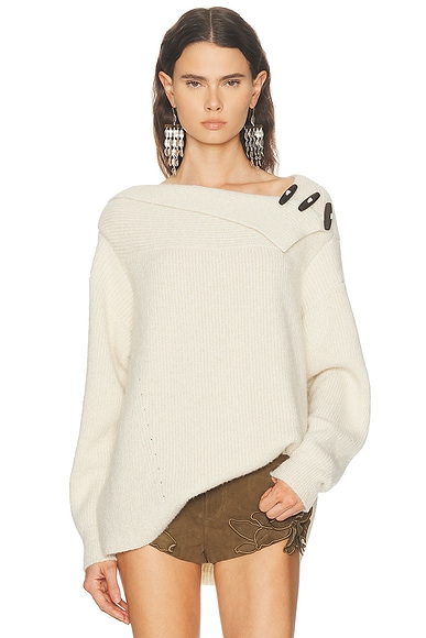Isabel Marant Thais Sweater in Ecru
