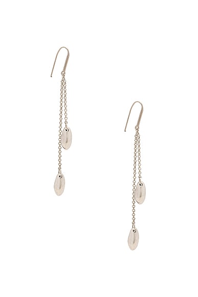 Isabel Marant Perfect Day Drop Earring In Silver