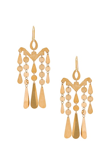 Isabel Marant Malina Earrings in Gold
