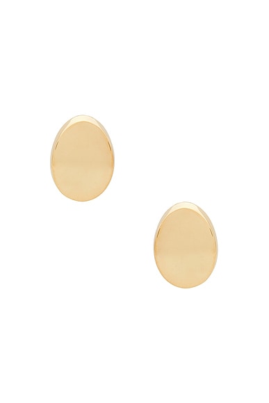 Boucle D'oreill Drop Earrings in Metallic Gold