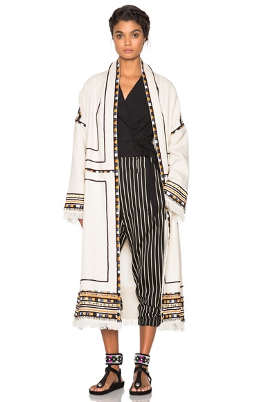 Bering Embroidered Coat