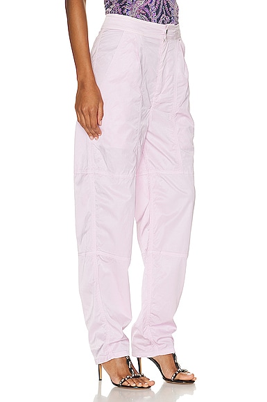 Shop Isabel Marant Nilma Pant In Pink