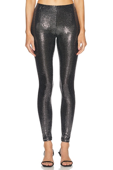 Helmut Lang Lace Legging in Black FWRD