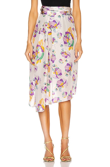 Isabel Marant Javenia Skirt in Yellow | FWRD