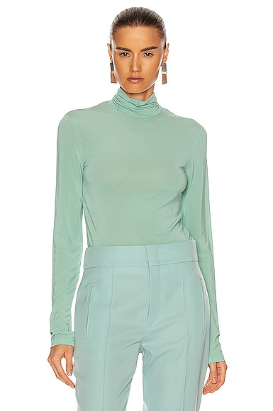 Click to view more detailed imagery on our partner's website Isabel Marant Goyela Top In Celadon