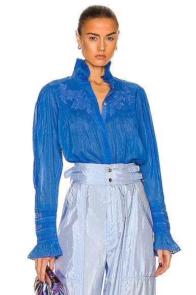 ISABEL MARANT ホヒ レスアッフ ウェッシ スニカ 【関税込】 ZEKIA TOP Woman ecru-purple | ISABEL MARANT Official online