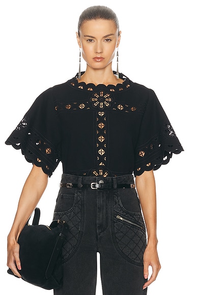 ISABEL MARANT Links フープピアス | シルバートーン | FARFETCH JP