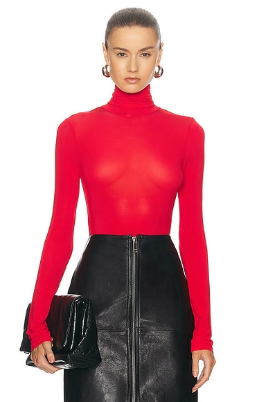 Isabel Marant Joyela Top in Red