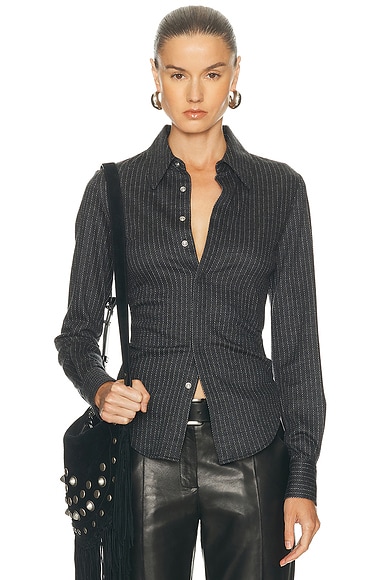 Isabel Marant Romea Top in Anthracite