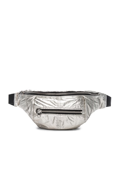 Isabel Marant Noomi Waist Bag in Silver | FWRD
