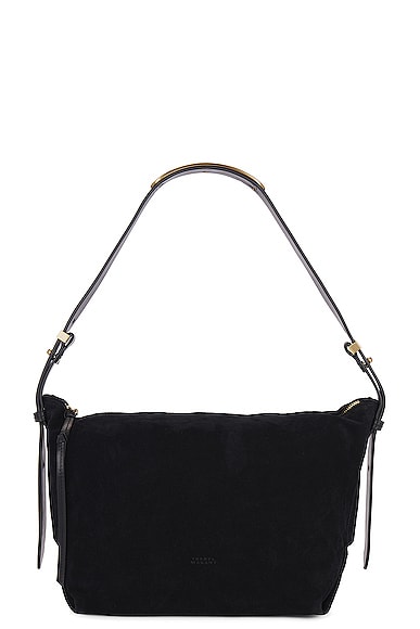 Shop Isabel Marant Leyden Bag In Black