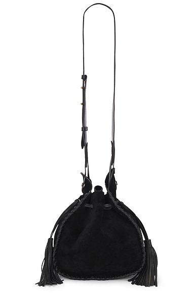 Isabel Marant Silao Bucket Bag in Black