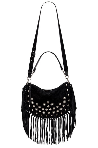 Isabel Marant Kanao Bag in Black & Silver
