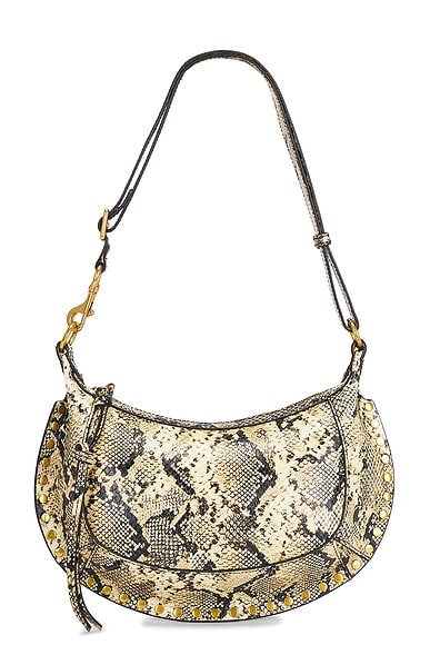 Isabel Marant Oskan Moon Bag in Beige