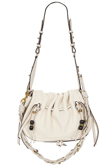 Isabel Marant Bolton Shoulder Bag in Chalk