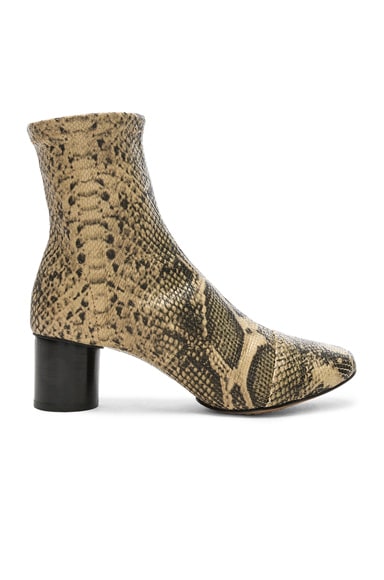 Python Embossed Datsy Boots