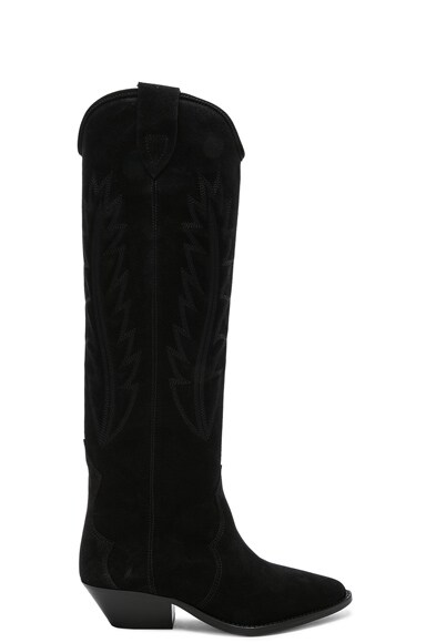 isabel marant denzy boots black
