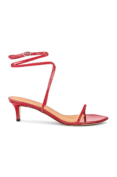 Click to view more detailed imagery on our partner's website Isabel Marant Aridee Sandal In Red