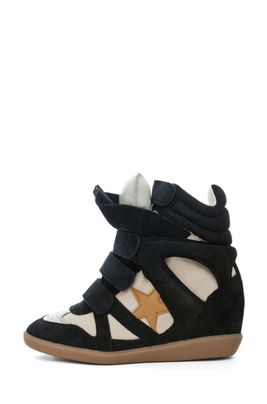Isabel Marant Bayley Sneaker in Black | FWRD