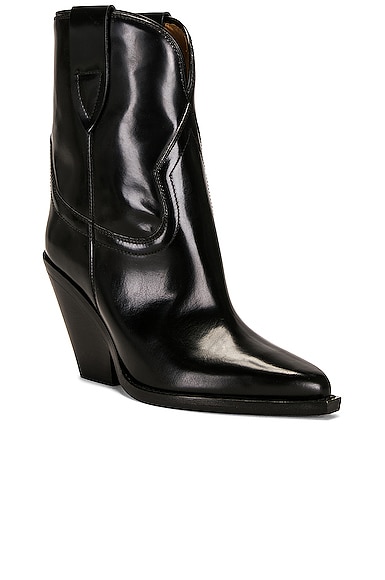 Shop Isabel Marant Leyane Boot In Black