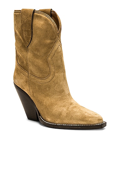 Shop Isabel Marant Leyane Boot In Taupe