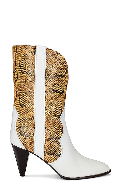 Isabel Marant Witney Boot in Natural & White