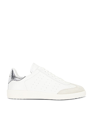 Isabel Marant Bryce Leather Trainer In White