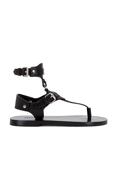 Isabel Marant Eveen Sandal in Black