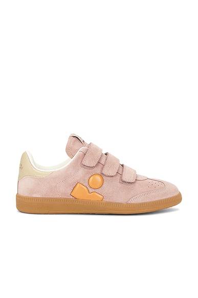 Isabel Marant Beth Sneaker in Faded Pink & Honey