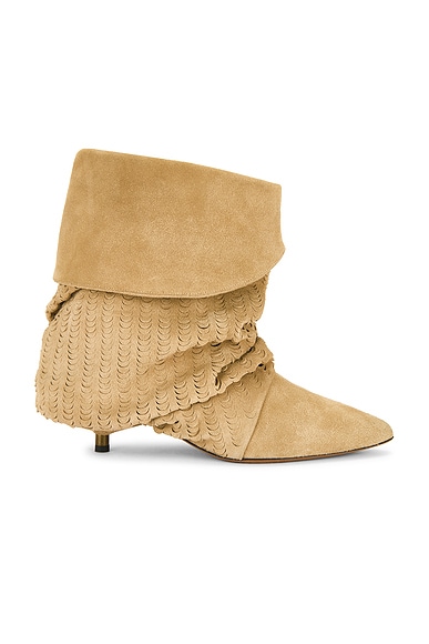 Isabel Marant Edrik Boot in Deep Beige