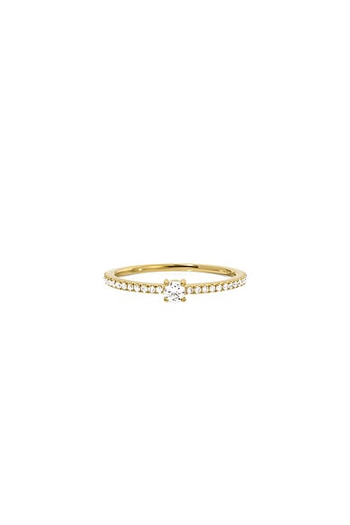 Round Diamond Pave Ring