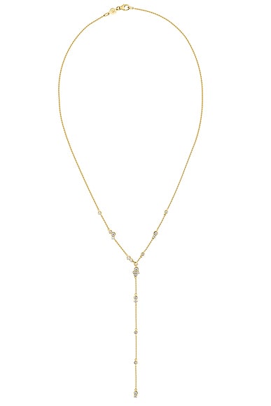 Bubbles Lariat Necklace