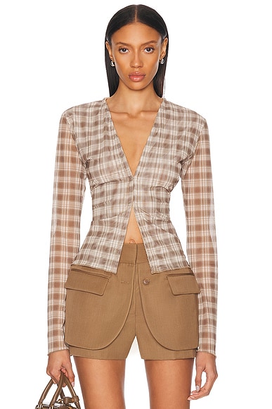 Jean Paul Gaultier X KNWLS Mariniere Pointelle Long Sleeve