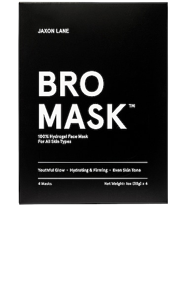 Jaxon Lane Bro Mask Sheet Mask (box Of 4) in Black