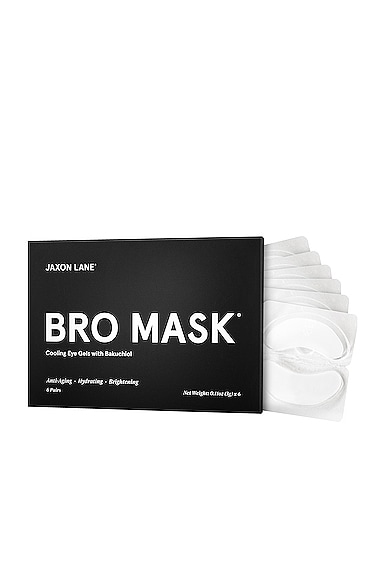 Jaxon Lane Bro Mask Eye Gel (box Of 6) in Black