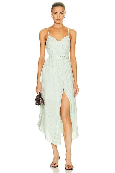 Leighton Belted Midi Dress