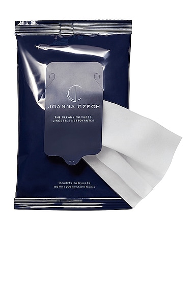 Joanna Czech The Cleansing Wipes 10 Pack In Blue