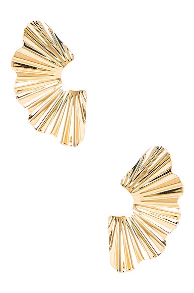 Jennifer Behr Nautia Earrings in Gold | FWRD