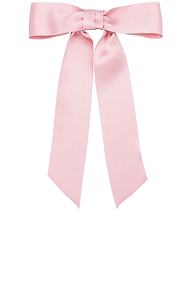 Virginia Bow Barrette in Pink