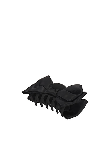 Jennifer Behr Agatha Jaw Clip in Black