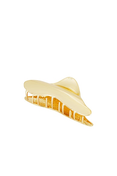 Jennifer Behr Amira Jaw Clip in Gold