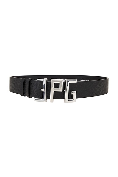 Jean Paul Gaultier JPG Belt in Black