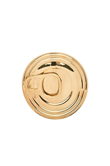 Jean Paul Gaultier Pull Tab Can Hair Clip in Gold