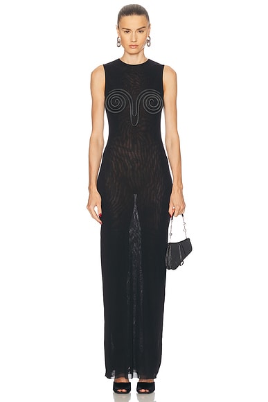 Spiral Long Dress