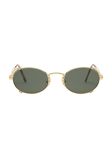 Jean Paul Gaultier Lunette Arceau Sunglasses in Gold