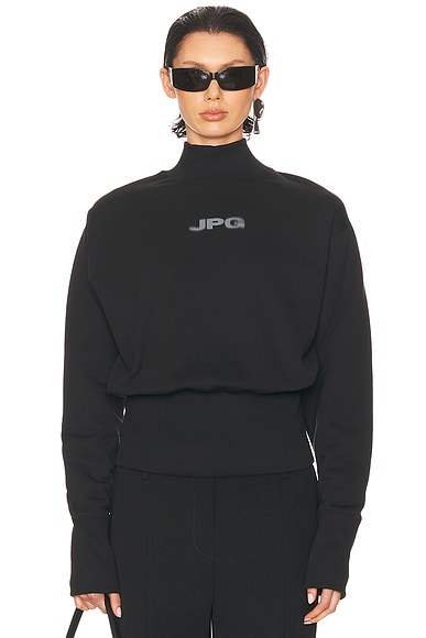 Cropped Crew Neck Jpg Sweater