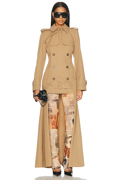 Window Trench Coat
