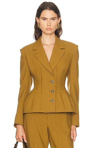 Tailoring Wool Basque Jacket